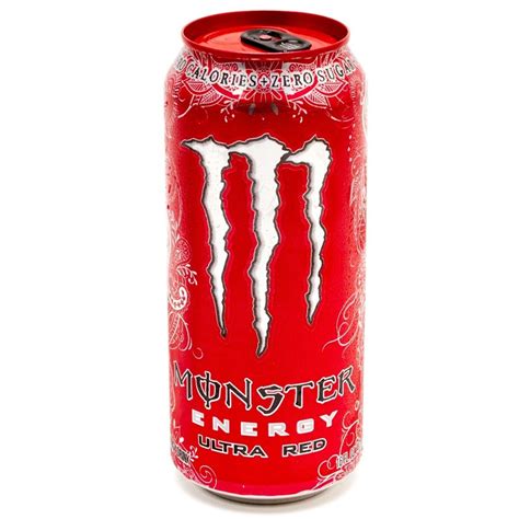 Monster Energy Ultra Red Cans 16 Fl Oz 6 Ct Beercastleny