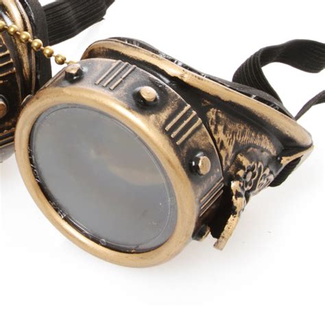 A subgenre of science fiction and fantasy featuring advanced machines and other technology based on steam power of the 19th century and taking place in a recognizable. Illustrious Inventor Steampunk Goggles With Eye Loupe | Brass