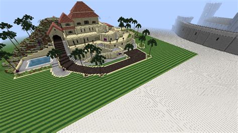 Sandstone mansion minecraft house ideas. Sandstone Mansion - Minecraft House Design