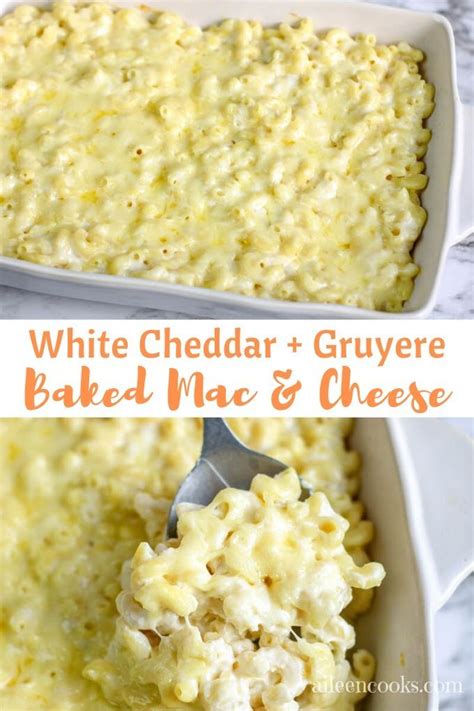 How to make baked white cheddar mac and cheese? Baked White Cheddar Mac and Cheese | Recipe in 2020 | Mac ...