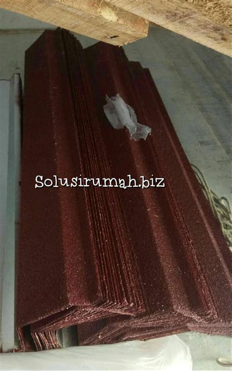 Mempunyai berat yang lumayan tetapi kualitas yang apik. Jual NOK GENTENG METAL PASIR LAPIS PENAHAN PANAS MULTIROOF ...
