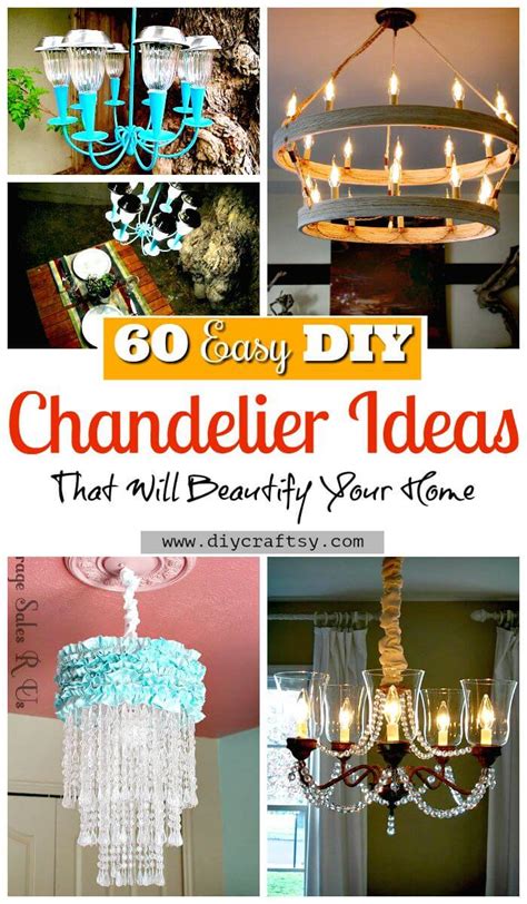 60 Easy Diy Chandelier Ideas That Will Beautify Your Home