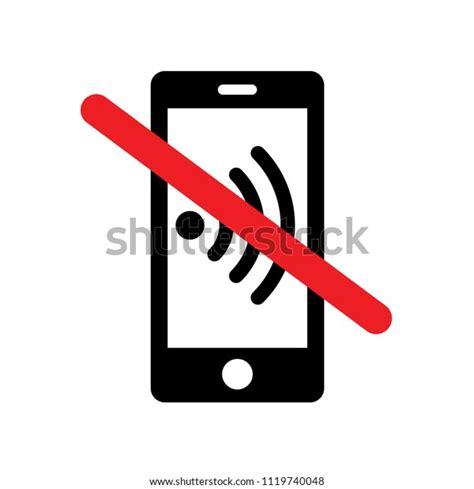 Please Silence Your Mobile Phone Vector Stock Vector Royalty Free