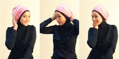 Video Cara Memakai Jilbab Pashmina Tie Dye Tanpa Jarum Tutorial Hijab
