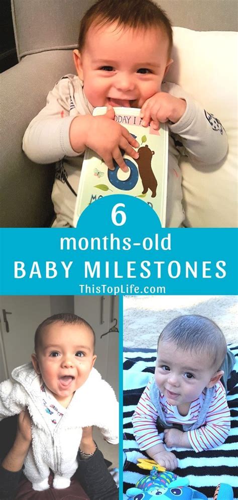 6 Months Old Baby Milestones How My Little Man Has Grown This Top