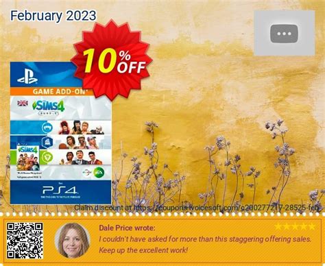 10 Off The Sims 4 Bundle Ps4 Coupon Code Jun 2022 Ivoicesoft