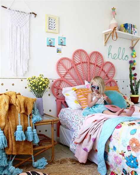 Boho Kids Bedrooms Love This Look For Kids More Pics On The Blog
