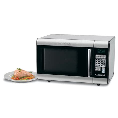 Cuisinart 1 Cu Ft 1000 Watt Countertop Microwave Stainless Steel In