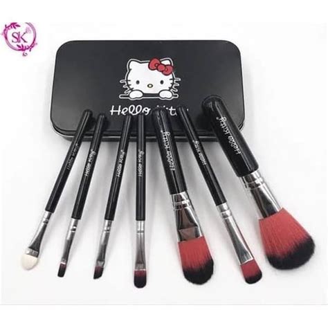 Jual Lm Kuas Hello Kitty Brush Kaleng Set 7 Pcs Black Di Lapak Lee Min Ho Online Bukalapak