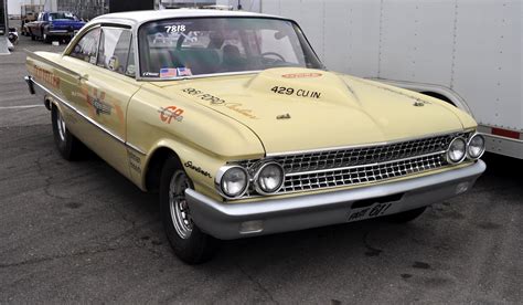 1961 Ford Galaxy Starliner Drag Racing Race Hot Rod Rods 