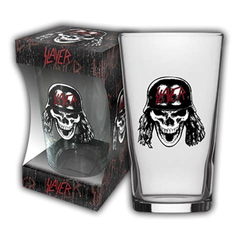 Slayer Wehrmacht Beer Glass Swag | Loudtrax