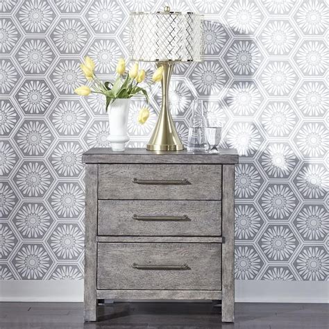 By laurel foundry modern farmhouse®. Liberty Furniture Modern Farmhouse Contemporary 3-Drawer Nightstand with Charging Station ...