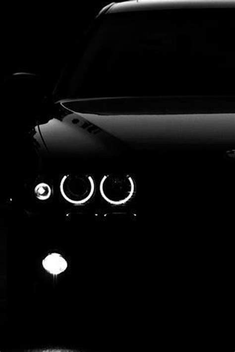 Black Bmw Blacked Out Iphone 4 Wallpaper 640x960