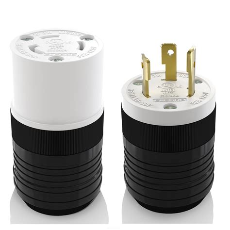 Buy Elegrp Nema L5 30p And Nema L5 30r Locking Plug And Connector Set