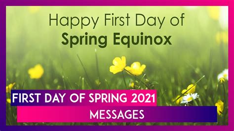 Happy First Day Of Spring 2021 Messages March Spring Wishes