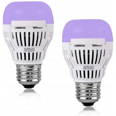 Sansi 5 Watt Uv Led Black Light Bulb 2 Pack 01 02 001 010502 The