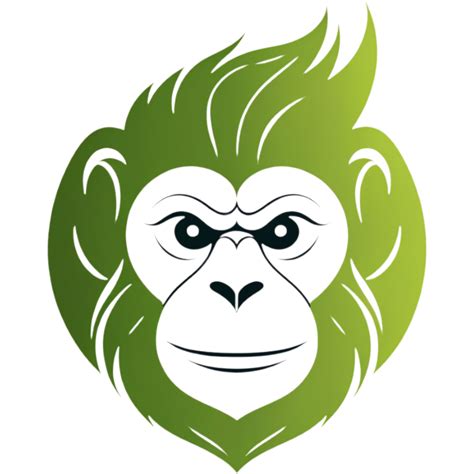 Monkey Logo Design Ai Generative 32477143 Png