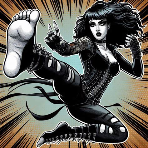 Goth Girl Feet By Solejob On Deviantart