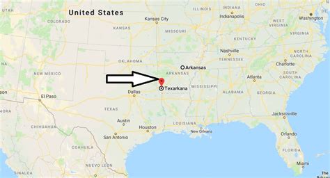 Where Is Texarkana Arkansas What County Is Texarkana Texarkana Map