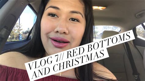 Vlog 7 Red Bottoms And Christmas Youtube