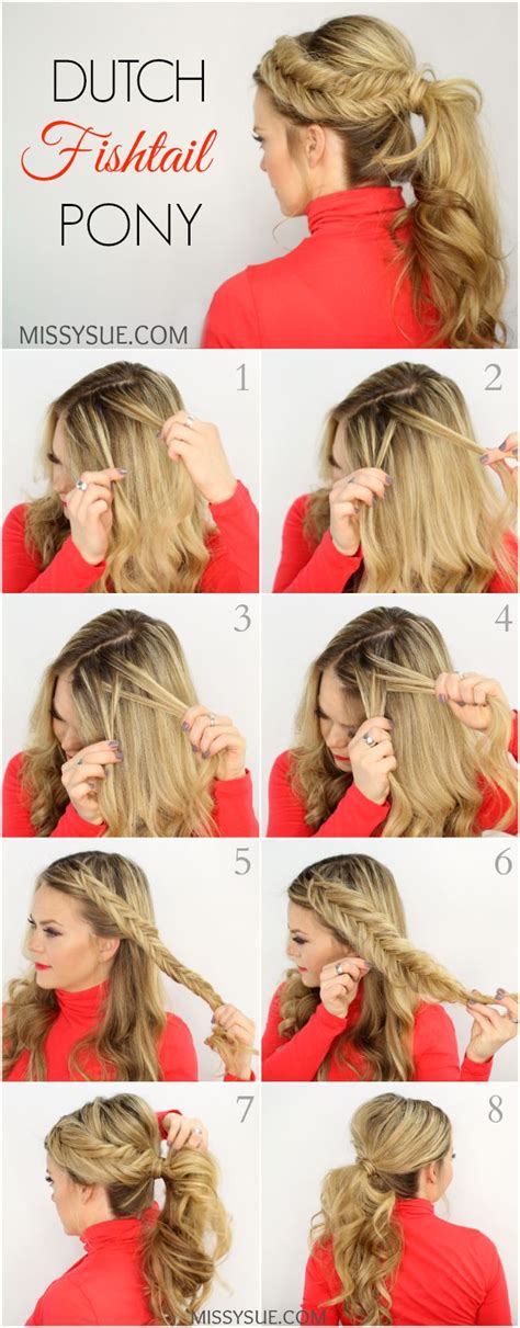 20 Amazing Ponytail Hair Tutorials For Beginners Pretty Designs