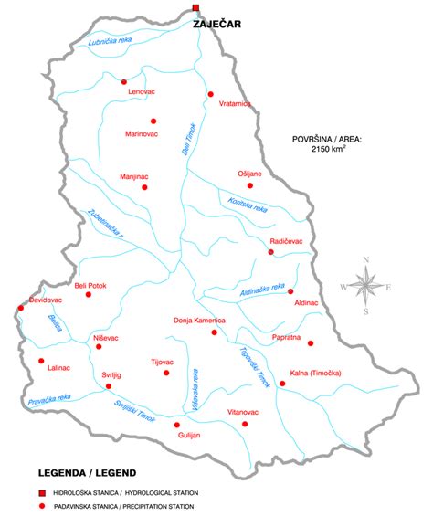 Reke Srbije Karta Superjoden