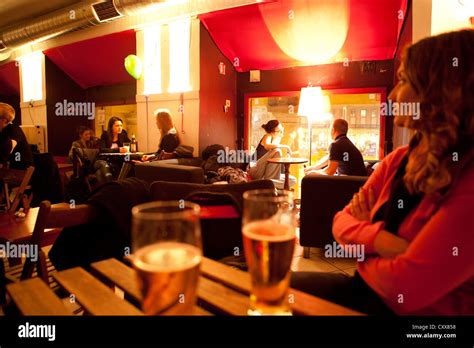 Nightlife Warsaw Poland Stock Photo - Alamy