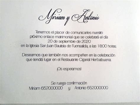 Texto Para Invitaciones De Boda Consejos Para Bodas Ideas Para