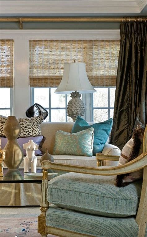 Turquoise And Gold Living Room Tiffany Blues Sea Foam