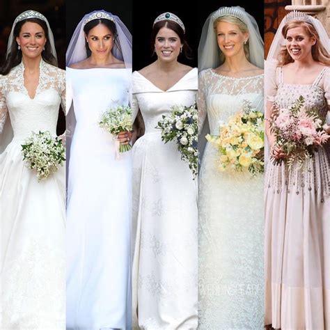 Wedding Diary On Instagram “royalwedding Gorgeous British Brides 👑 Which One Is Your Favorite