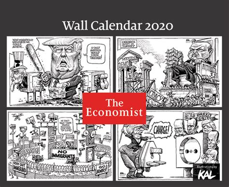 The Economist 2020 Wall Calendar Ekşi Up