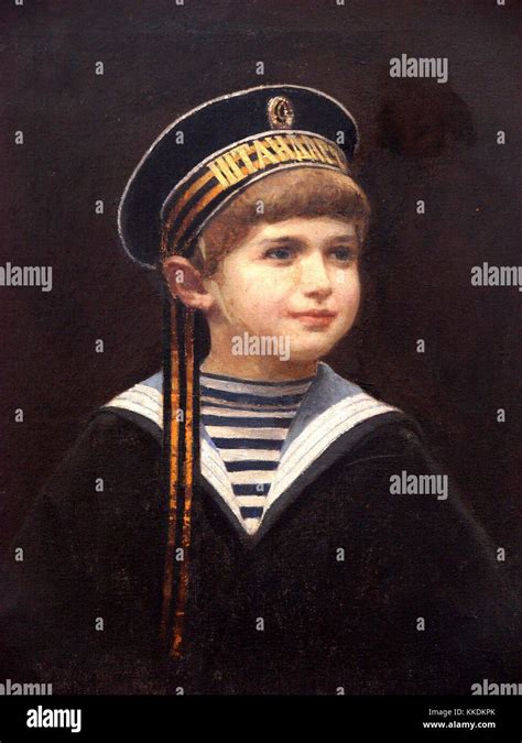 Alexei Nikolaevich Of Russia 1909 Stock Photo Alamy