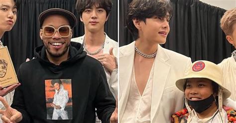 Bts And Anderson Paak Finally Met And His Wifes And Sons Reactions