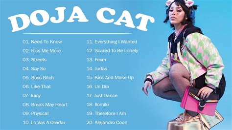 Doja Cat Greatest Hits Playlist 2022 Best Songs Of Doja Cat Youtube
