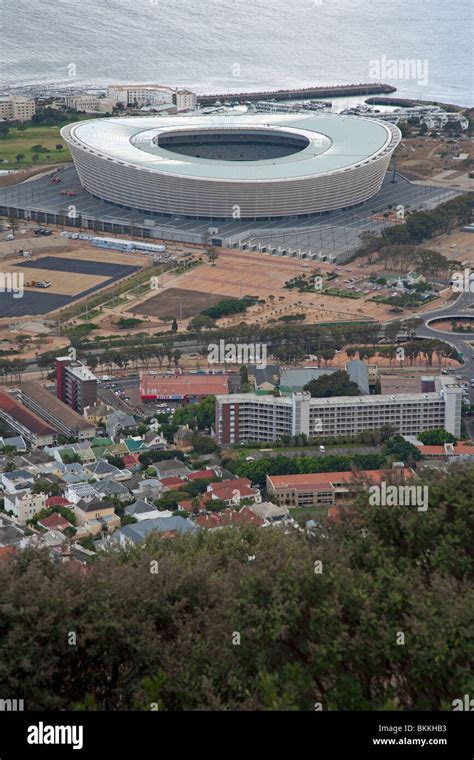Greenpoint Football Stadium Cape Town World Cup 2010 Stock Photo Alamy