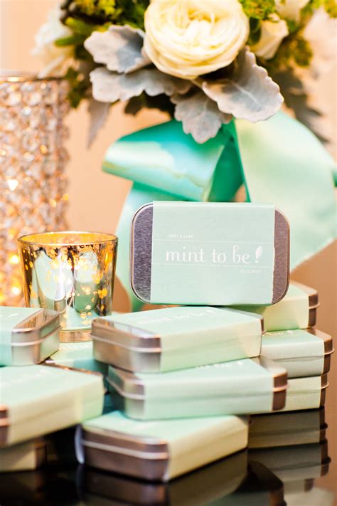 Mints In Silver Tins Wedding Favors Elizabeth Anne Designs The
