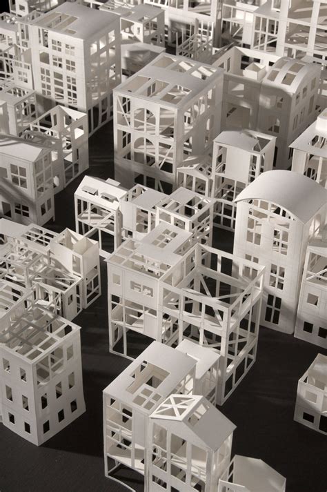 Paper Architecture Exhibition In Paris