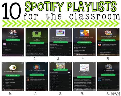10 Spotify Playlists That Every Classroom Needs Saddle Up For 2nd