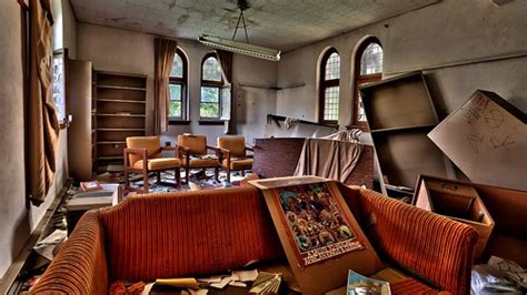 Abandoned Church And Gym Sleighton Farm School 8 Flickr