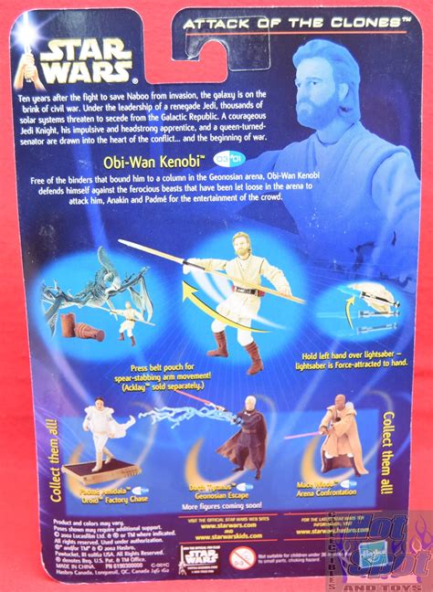 Hot Spot Collectibles And Toys Attack Of The Clones Obi Wan Kenobi