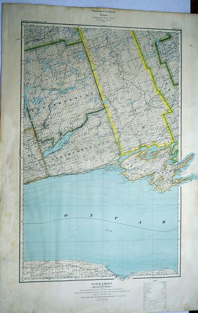 Map Hastings Prince Edward Northumberland And Peterborough Counties