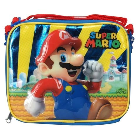 Super Mario Soft Lunch Kit Box Bag
