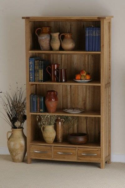 Maybe you would like to learn more about one of these? Newark Natural Solid Oak Tall Bookcase | Home Office ...