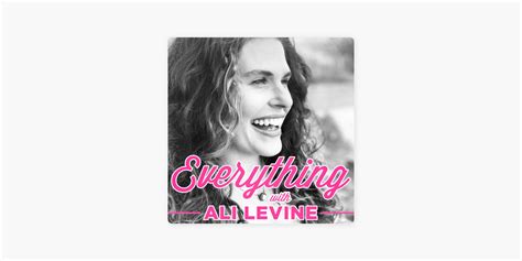 ‎everything With Ali Levine On Apple Podcasts
