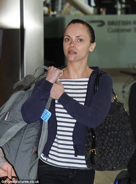 Christina Ricci Reveals Her Less Than Perfect Skin As She Goes Make Up