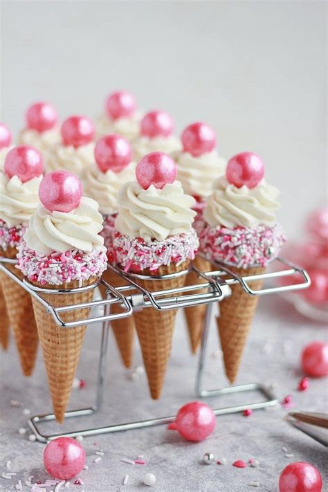 Cupcake Cones Baking With Blondie Cake In A Cone Cupcake Cones