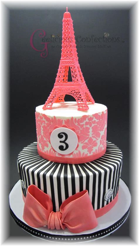 Paris theme birthday cake cakecentral. Paris Themed - Edible Eiffel Tower | Paris cakes, Paris ...