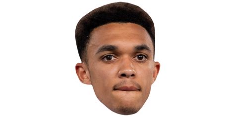 Он играет на позиции правый. Trent Alexander-Arnold Celebrity Mask - Celebrity Cutouts