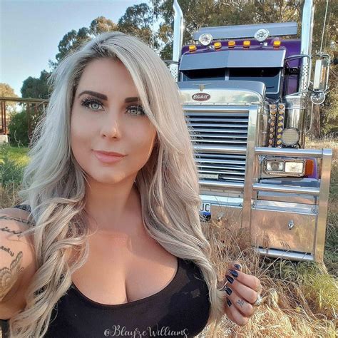 Worlds Hottest Truck Driver Australian Blayze Williams Rakes In 150k Selling Sexy Photos 7news