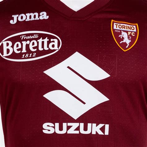 Playera Joma Torino Fc Primera Equipación 2021 2022 Scarlet Fútbol